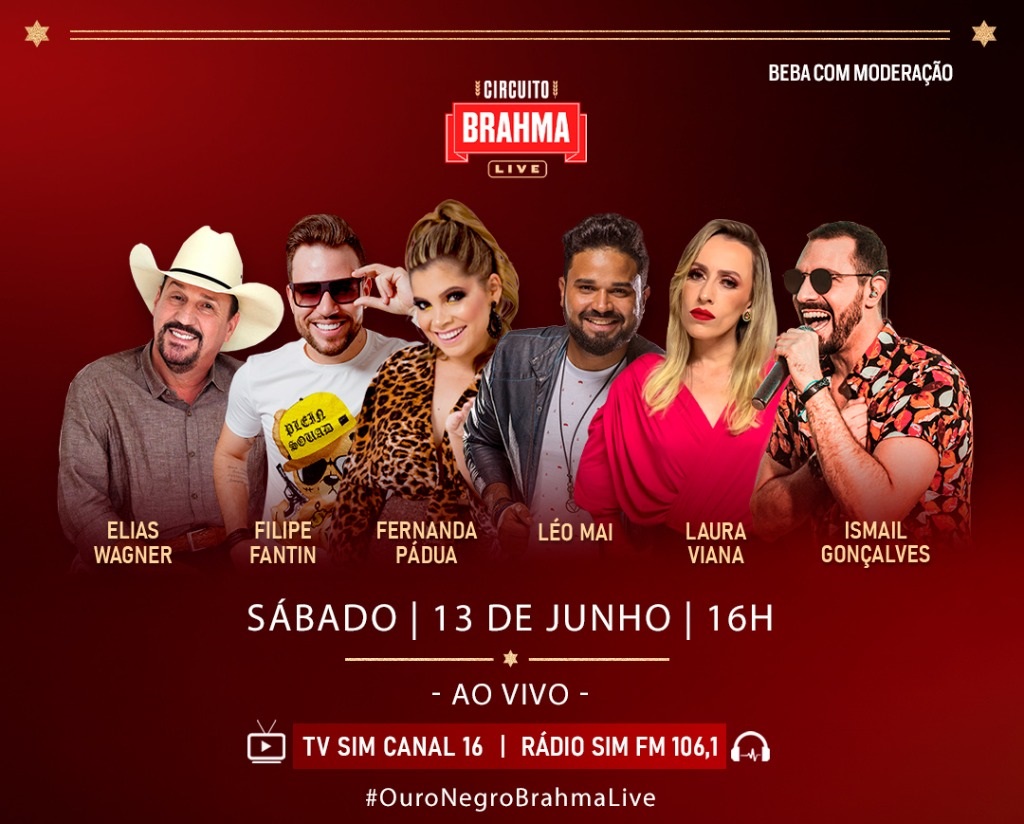 Laura Viana, Ismail Gonçalves e Léo Mai são destaques em Live musical