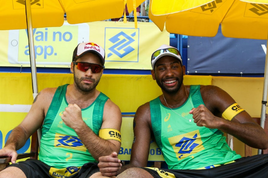 Evandro e Bruno comemoram fim de dores e recomeço de treinos de olho em Tóquio