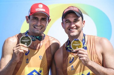 André e George faturam 1ª etapa do Circuito Nacional de Vôlei de Praia