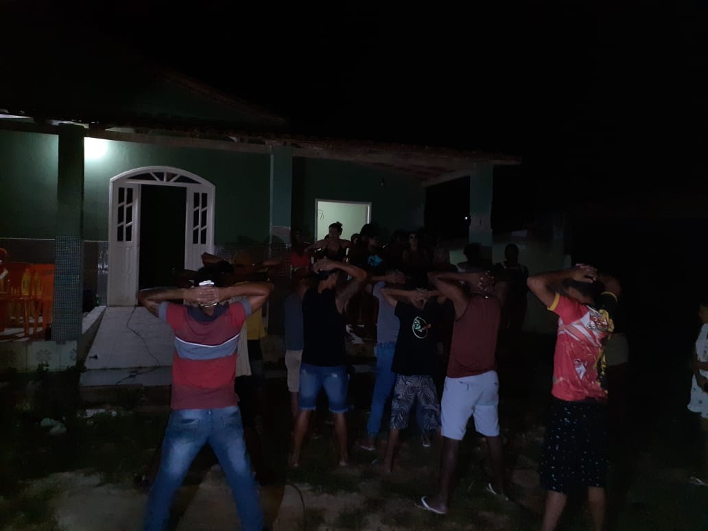 Iguaí: Polícia Militar acaba com festa promovida por funcionário de Secretaria de Saúde