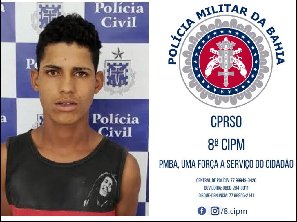 Polícia Militar de Ibicuí prende fugitivo acusado de homicídio na região