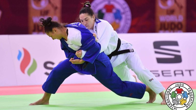 Ippon relâmpago dá bronze a Mayra Aguiar no Grand Slam de Budapeste