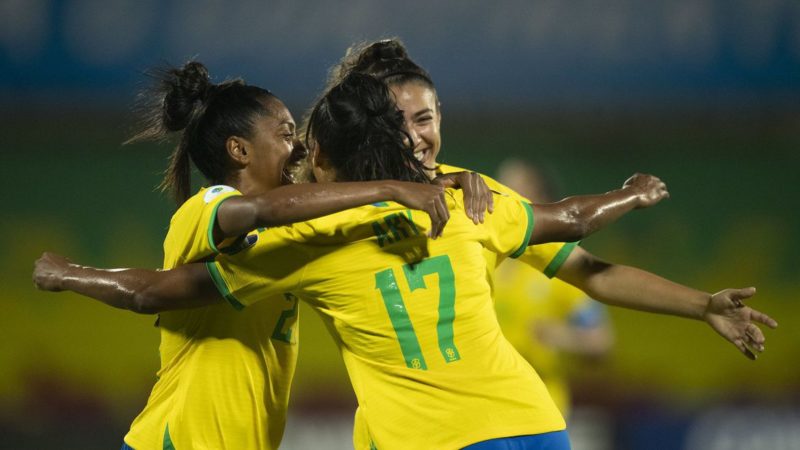 Brasil vai à final da Copa América Feminina e garante vaga olímpica