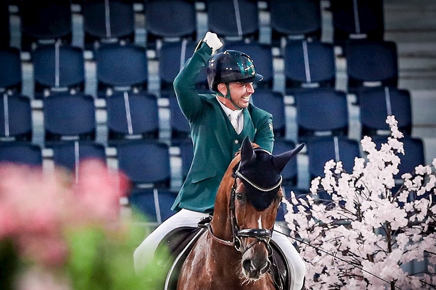 Rodolpho Riskalla é bronze no Mundial de hipismo paralímpico na Dinamarca￼