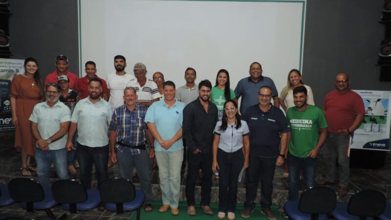 Iguaí: Produtores rurais participam de palestra sobre sanidade animal