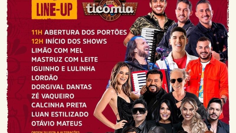 Ibicuí: Com programação 100% forró, Ticomia acontece no sábado 24;  Confira atrações